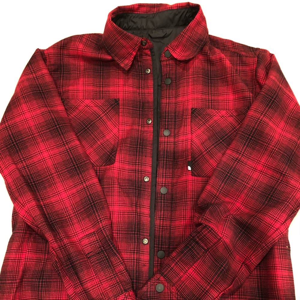 The North Face Reversible button down jacket